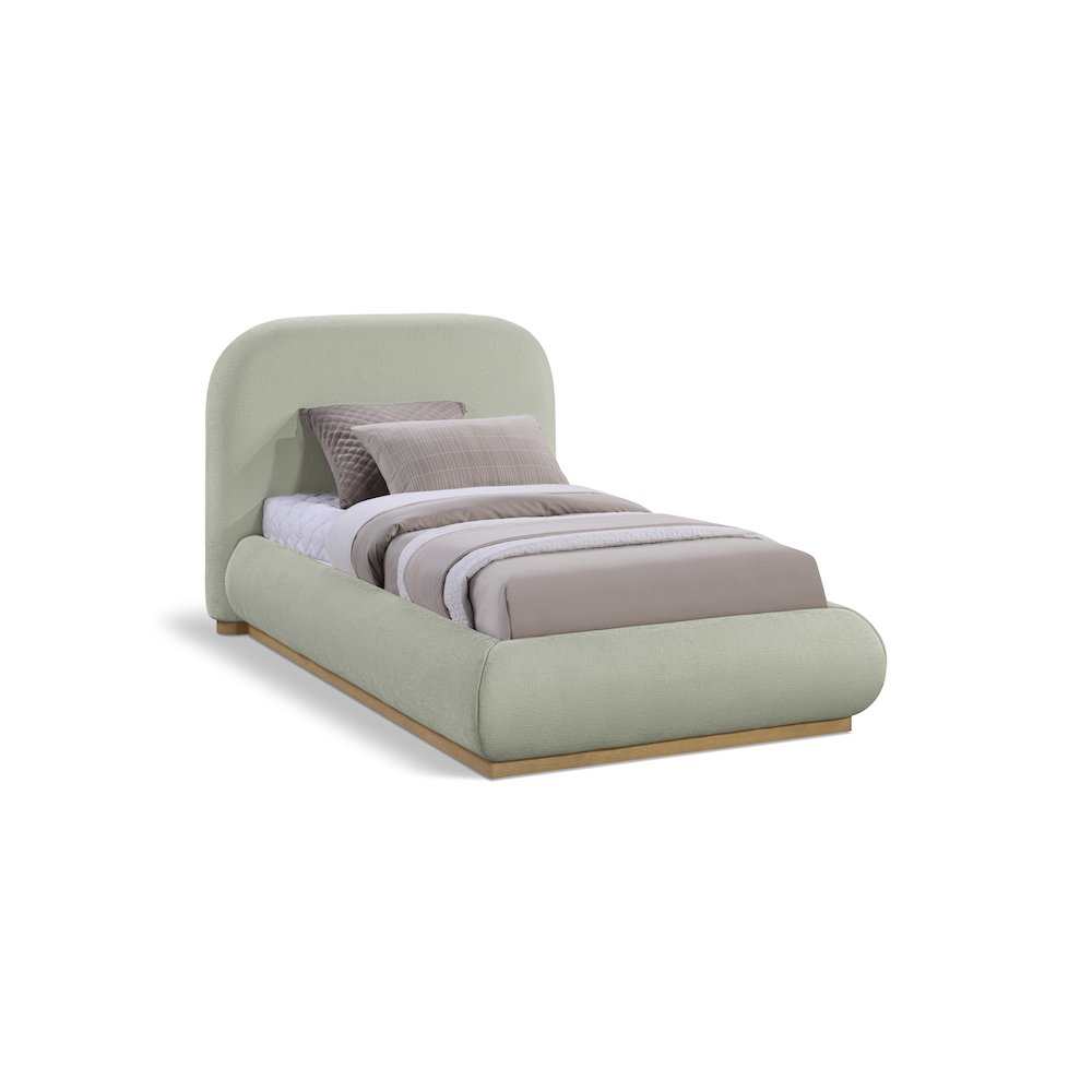 Vaughn Mint Twin Bed. Picture 1