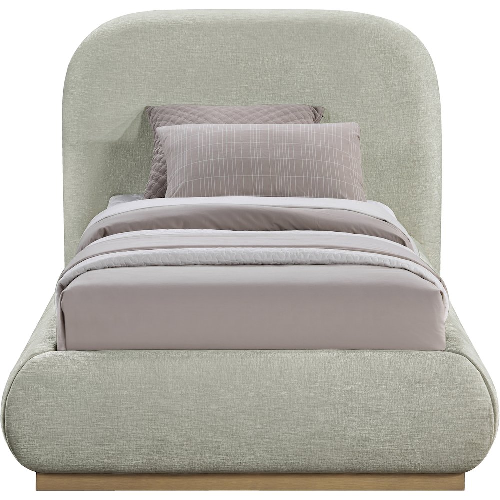 Vaughn Mint Twin Bed. Picture 2