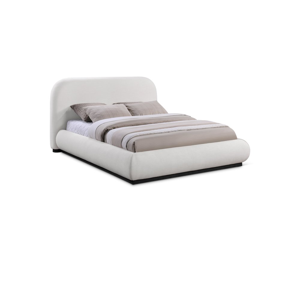 Vaughn Cream King Bed. Picture 1