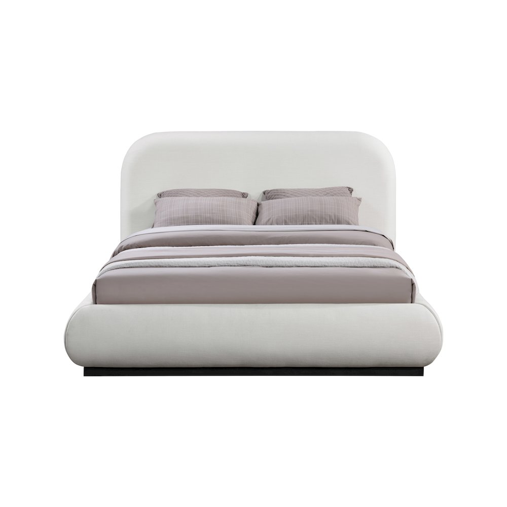 Vaughn Cream Queen Bed. Picture 2