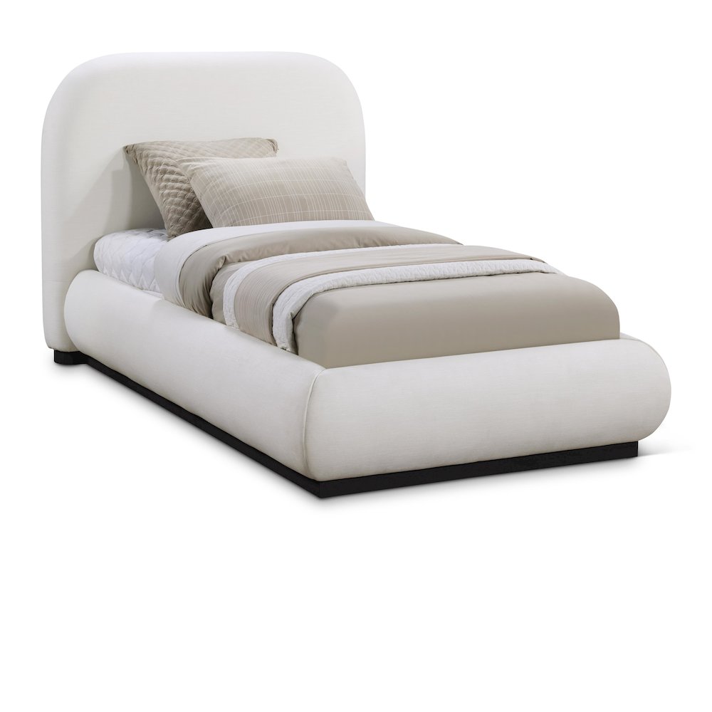Vaughn Cream Twin Bed. Picture 1