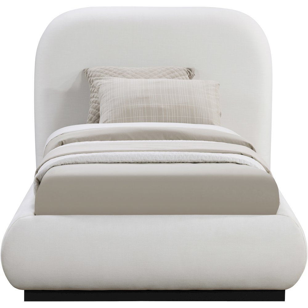 Vaughn Cream Twin Bed. Picture 2