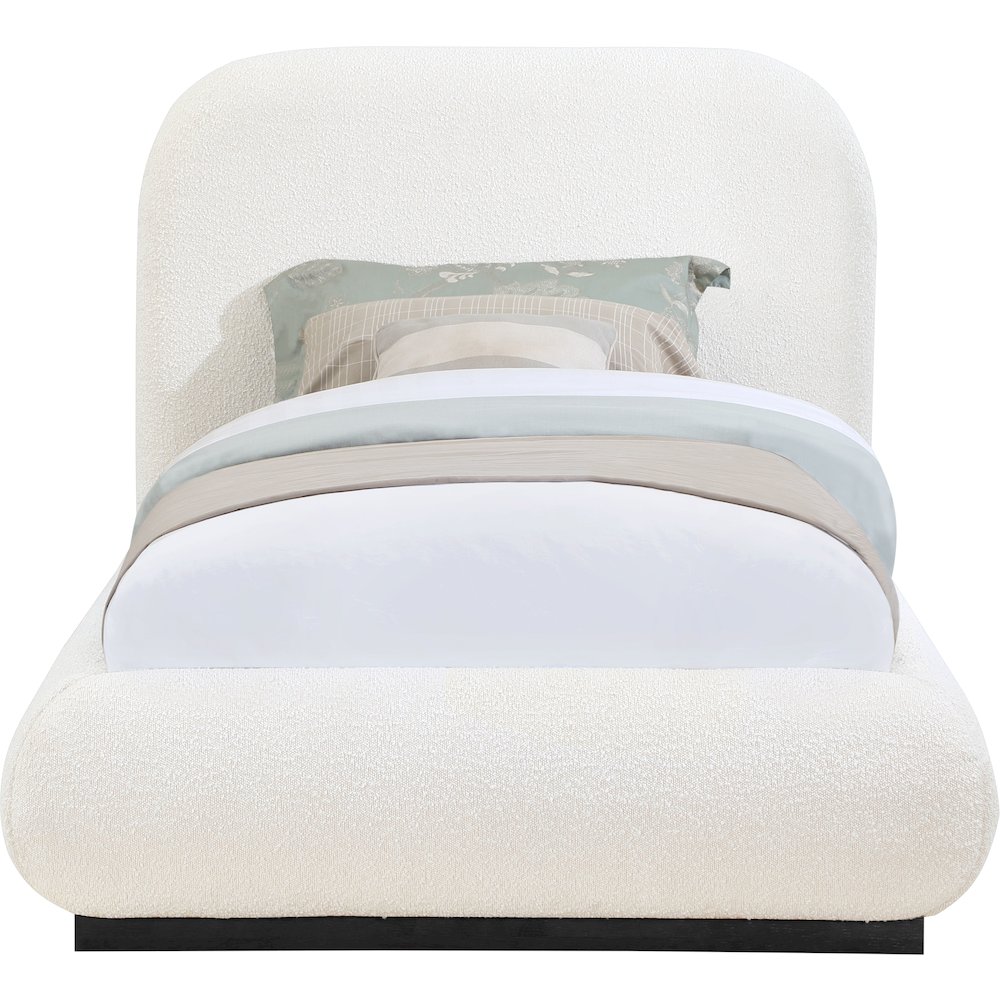 Vaughn Cream Twin Bed. Picture 2