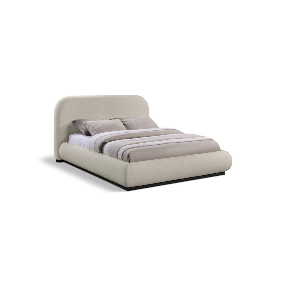 Vaughn Beige Full Bed. Picture 1