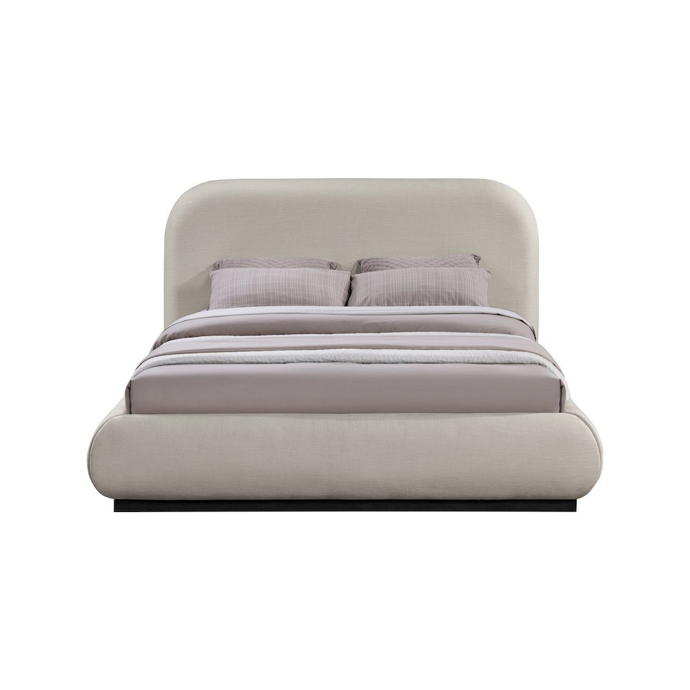 Vaughn Beige Queen Bed. Picture 2
