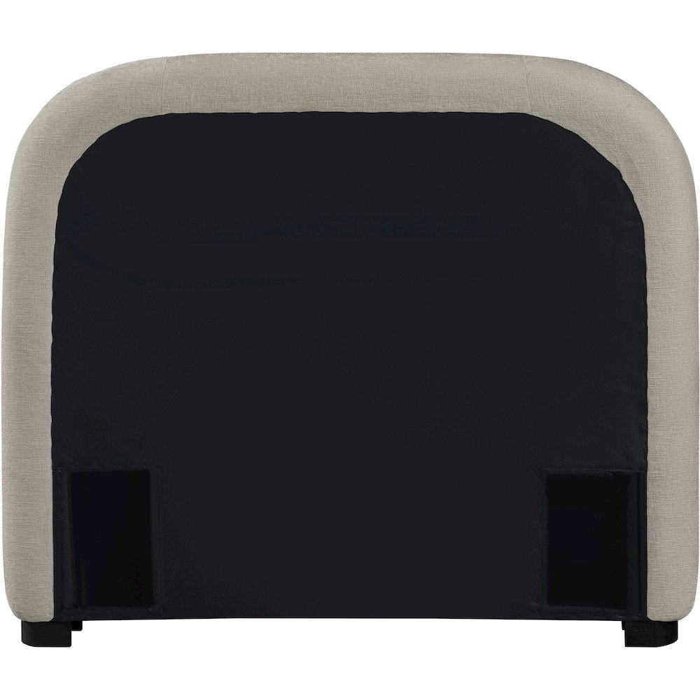 Vaughn Beige Twin Bed. Picture 4