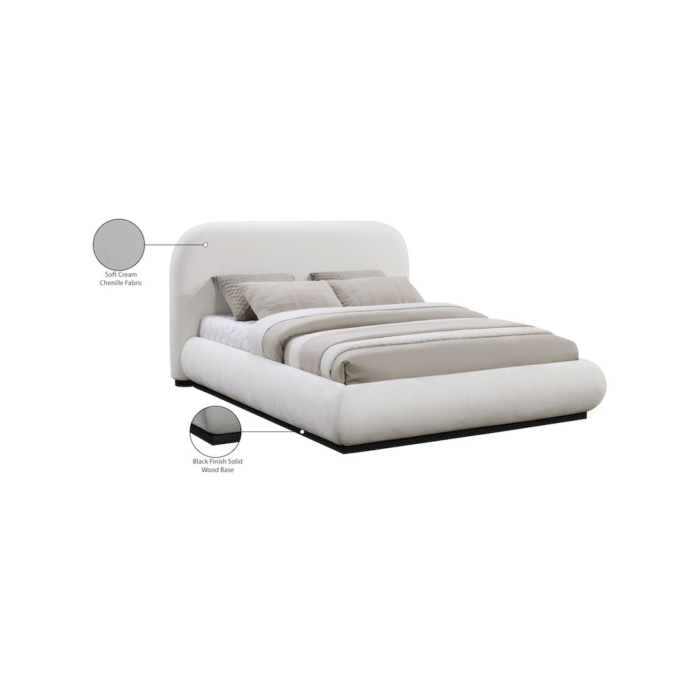 Vaughn Cream Full Bed. Picture 9