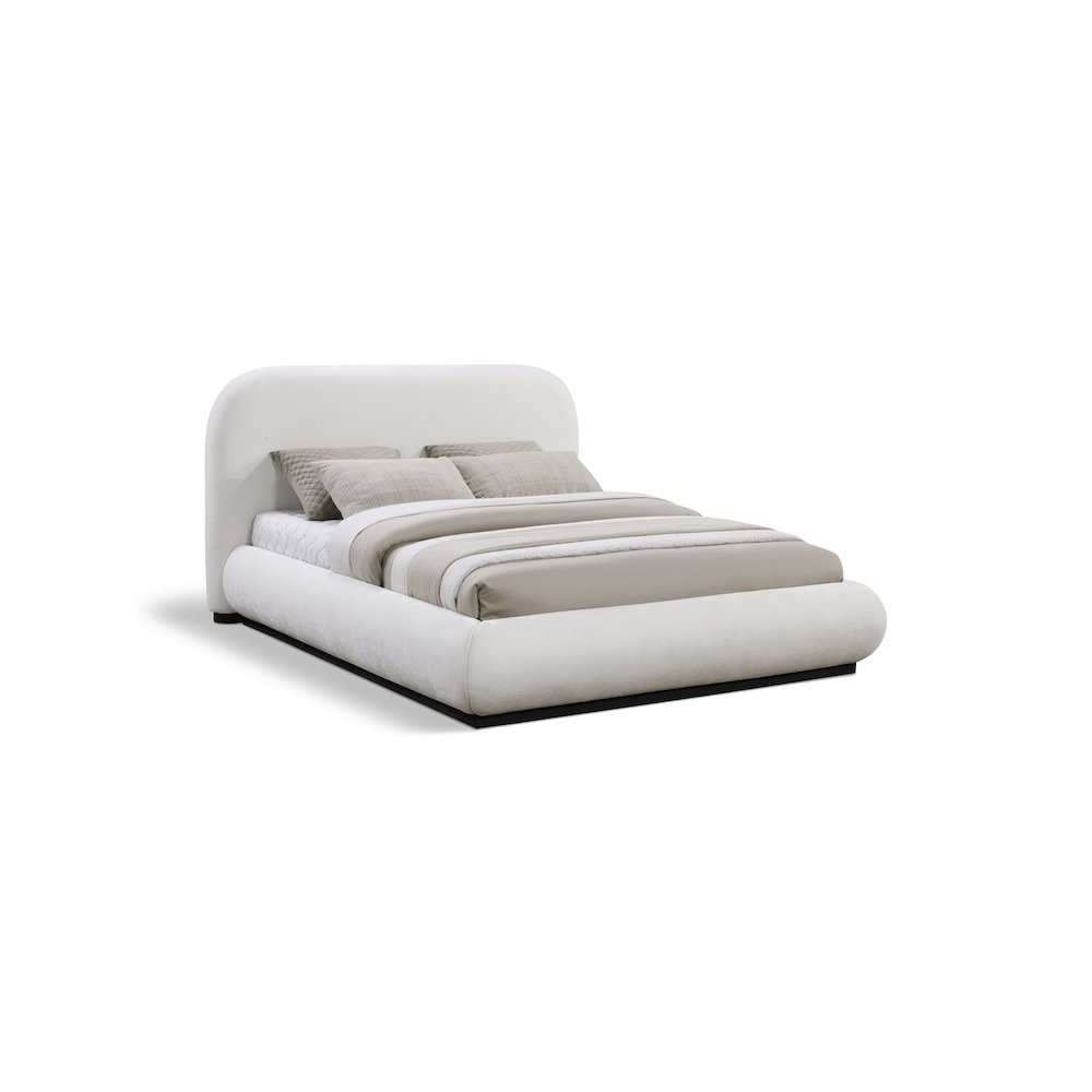 Vaughn Cream King Bed. Picture 1