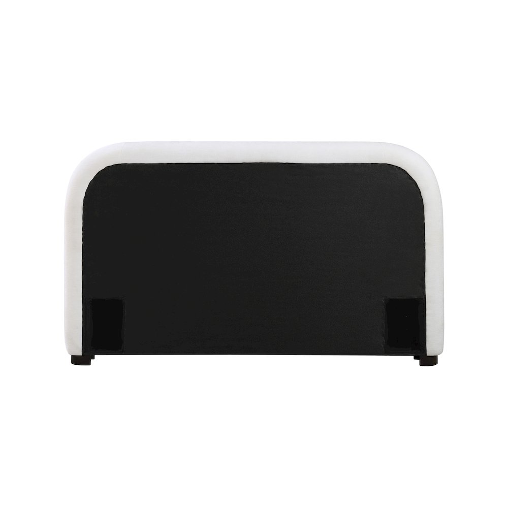 Vaughn Cream King Bed. Picture 4