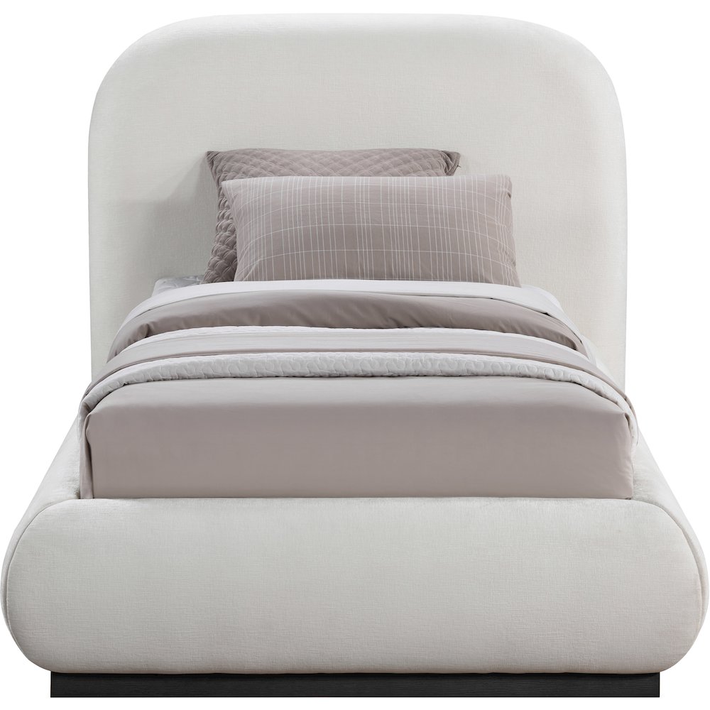 Vaughn Cream Twin Bed. Picture 2