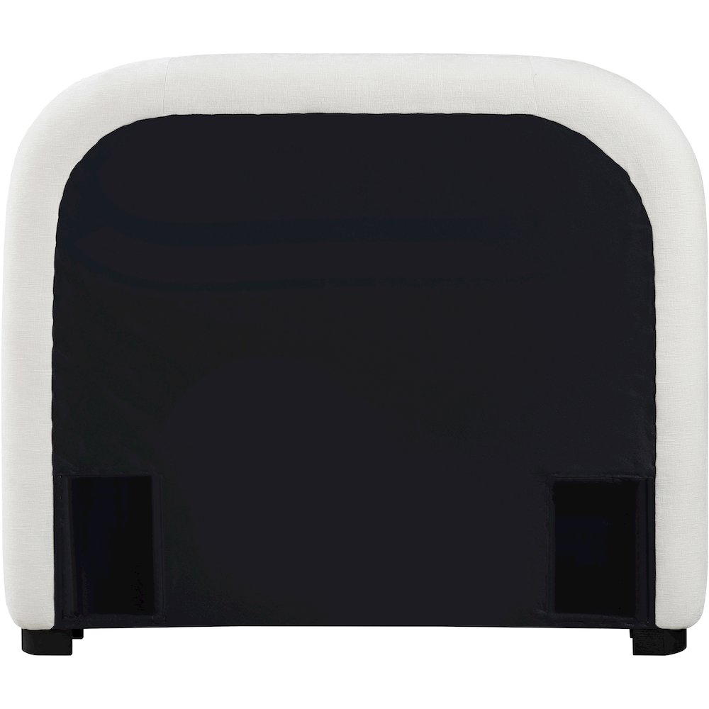 Vaughn Cream Twin Bed. Picture 4
