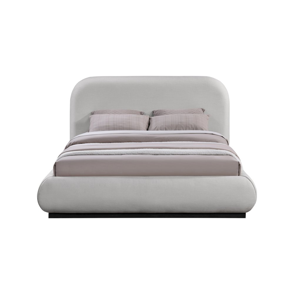 Vaughn Grey Queen Bed. Picture 2