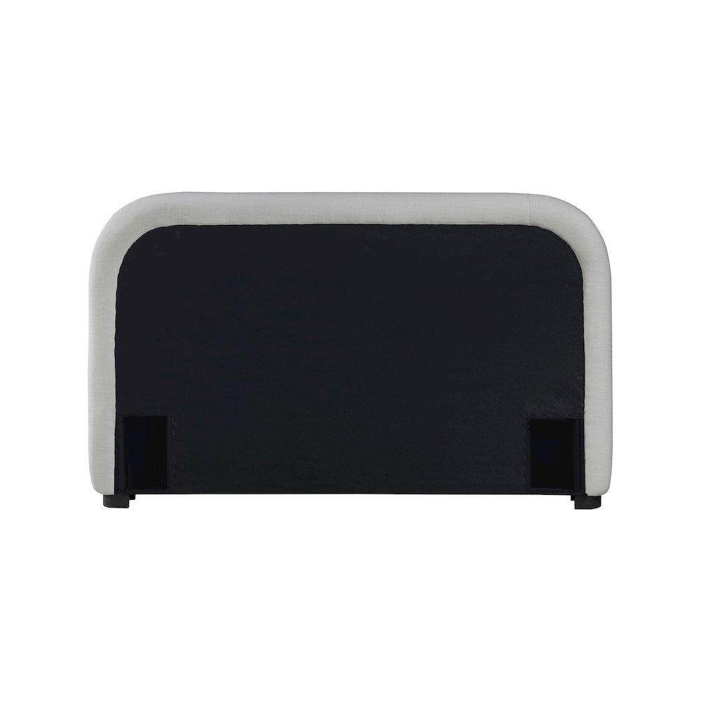 Vaughn Grey Queen Bed. Picture 4