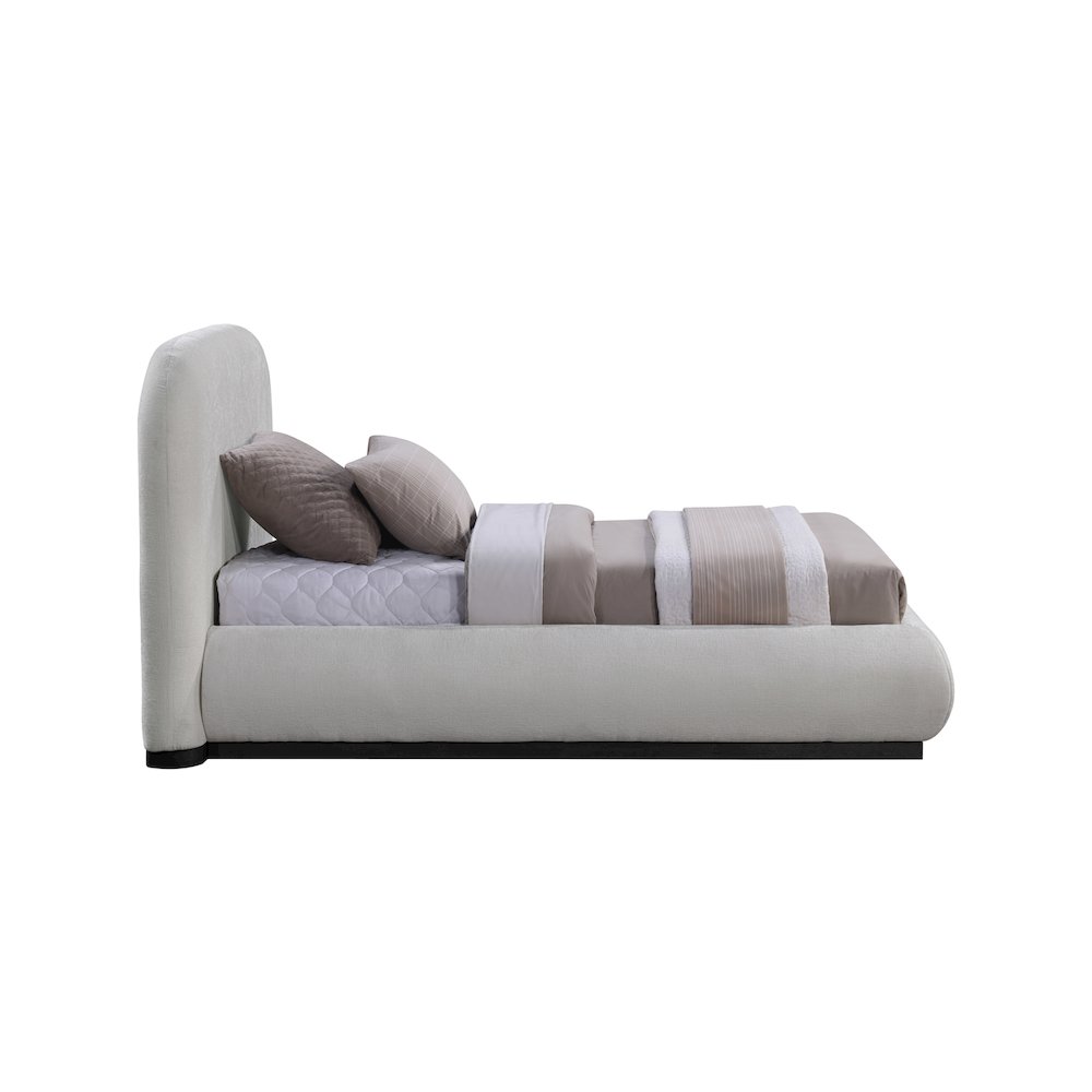 Vaughn Grey Twin Bed. Picture 3