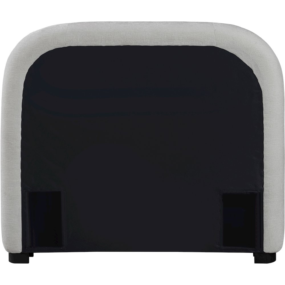 Vaughn Grey Twin Bed. Picture 4