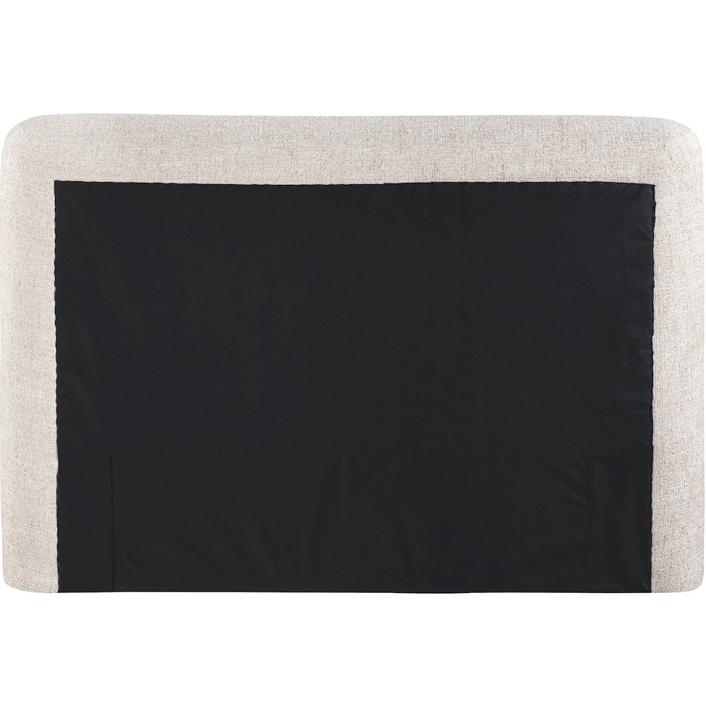 Blair Beige Fabric Upholstered Twin Bed. Picture 3