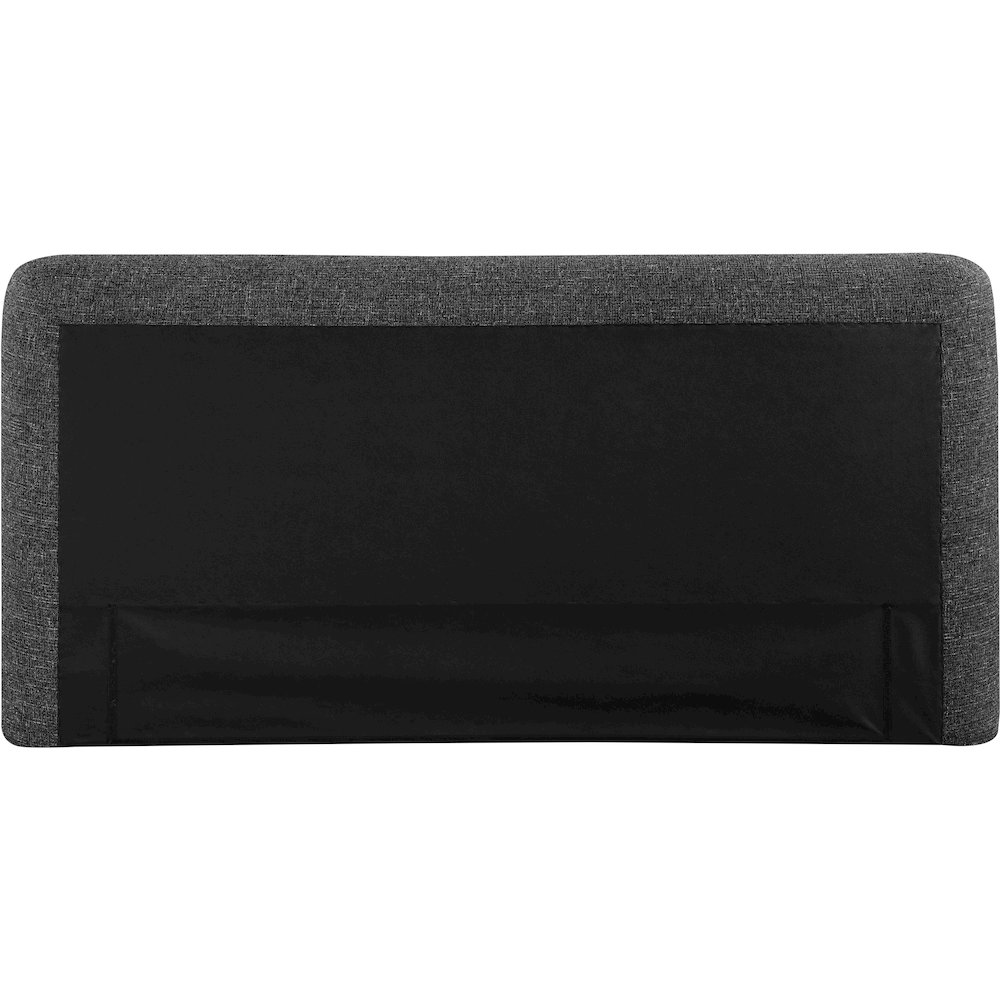 Blair Black Fabric Upholstered King Bed. Picture 3
