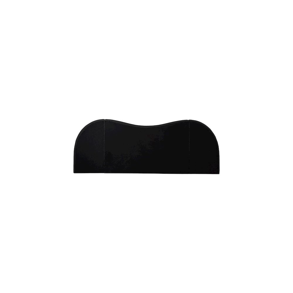 Everest Black Boucle Fabric Queen Bed. Picture 5