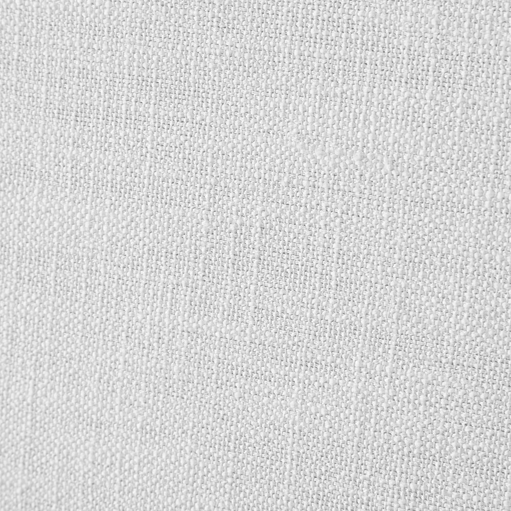 Everest White Linen Textured Fabric King Bed. Picture 6