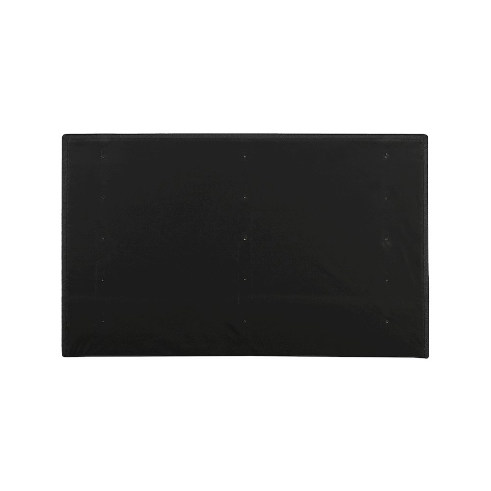 Adam Black Boucle Fabric King Bed. Picture 4