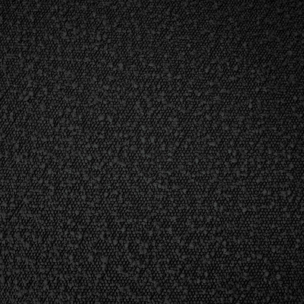 Adam Black Boucle Fabric Queen Bed. Picture 7