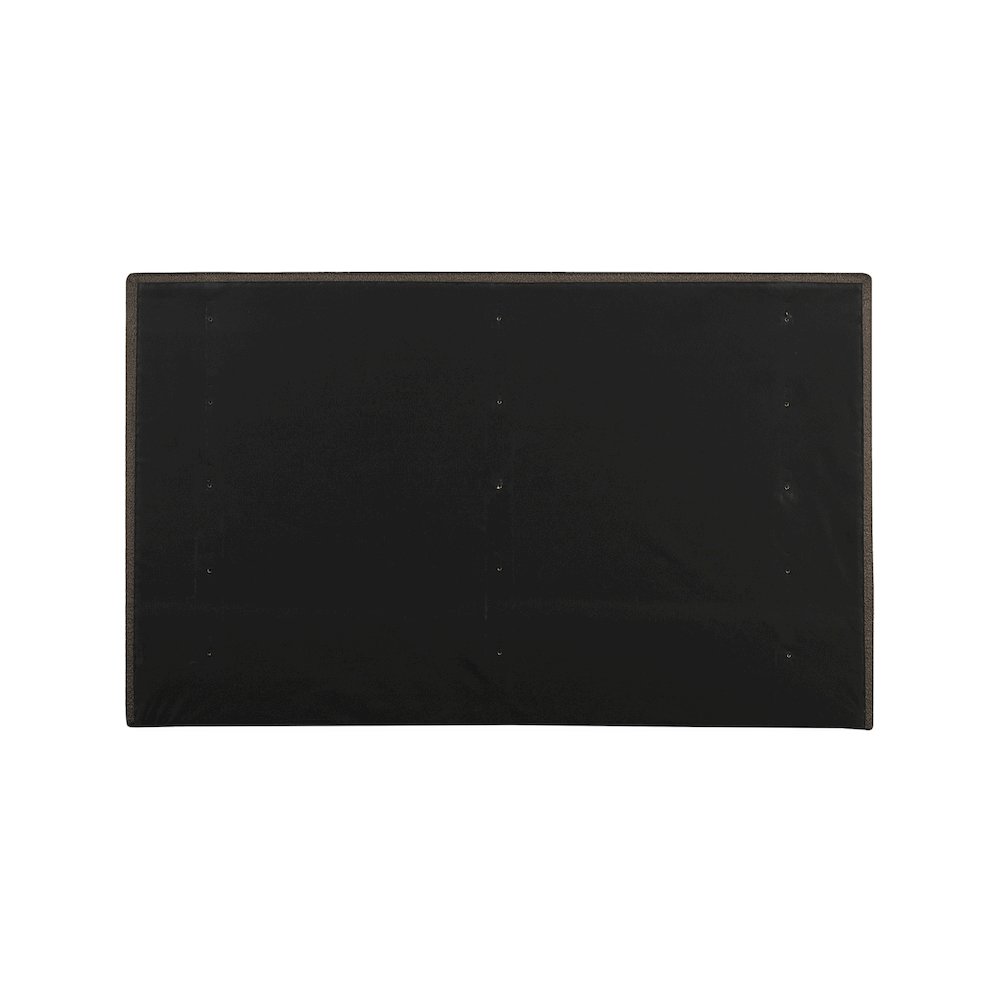Adam Brown Boucle Fabric King Bed. Picture 4