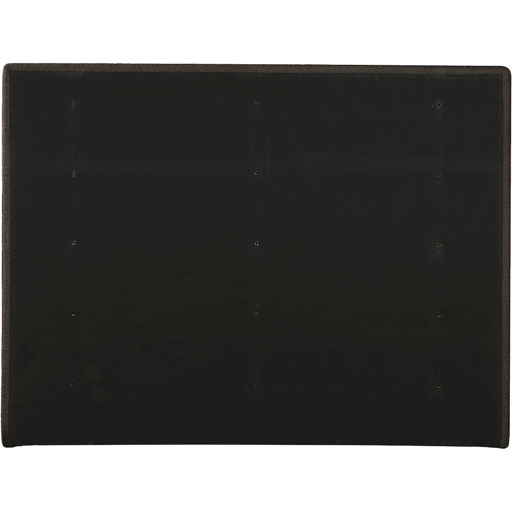 Adam Brown Boucle Fabric Queen Bed. Picture 4