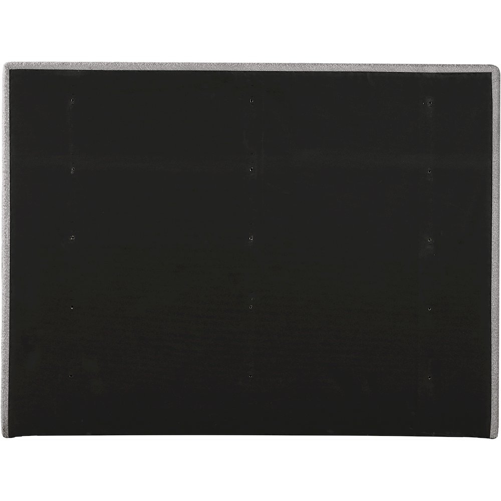 Adam Taupe Boucle Fabric Queen Bed. Picture 4