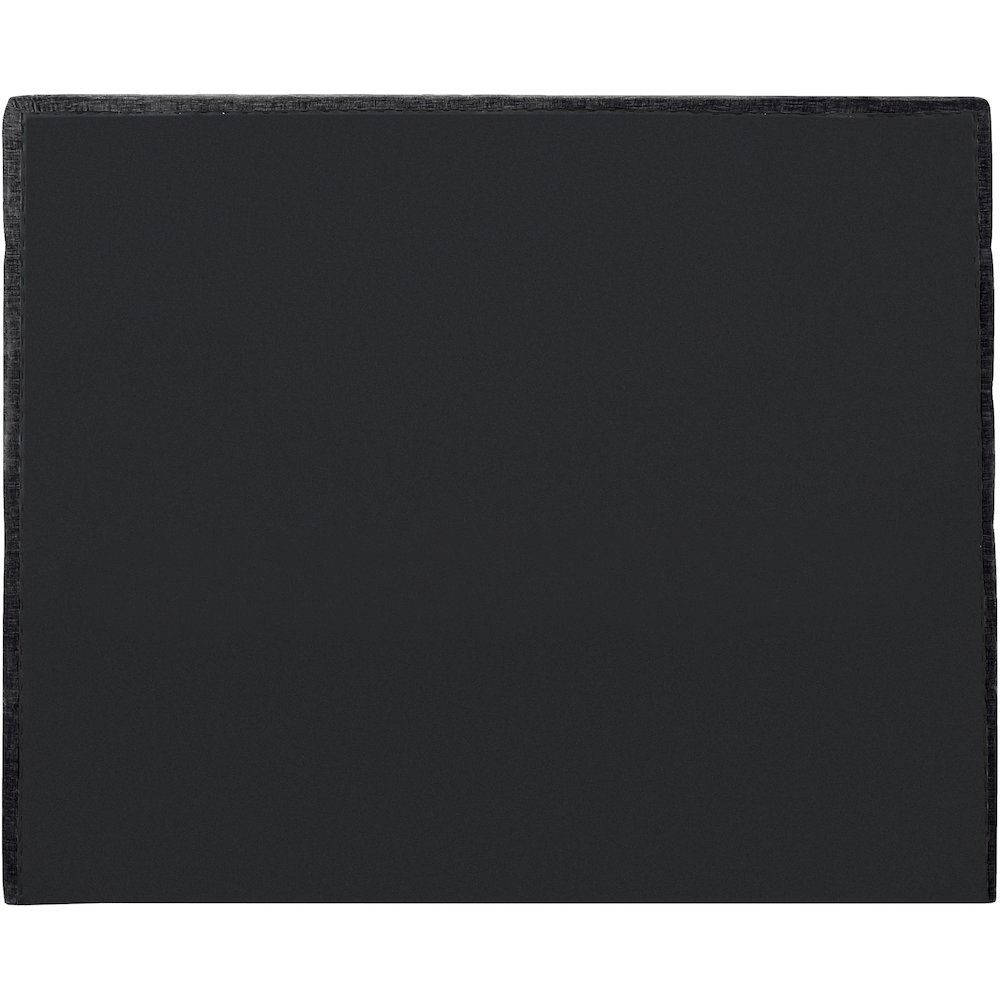 Adam Black Chenille Fabric Full Bed. Picture 4