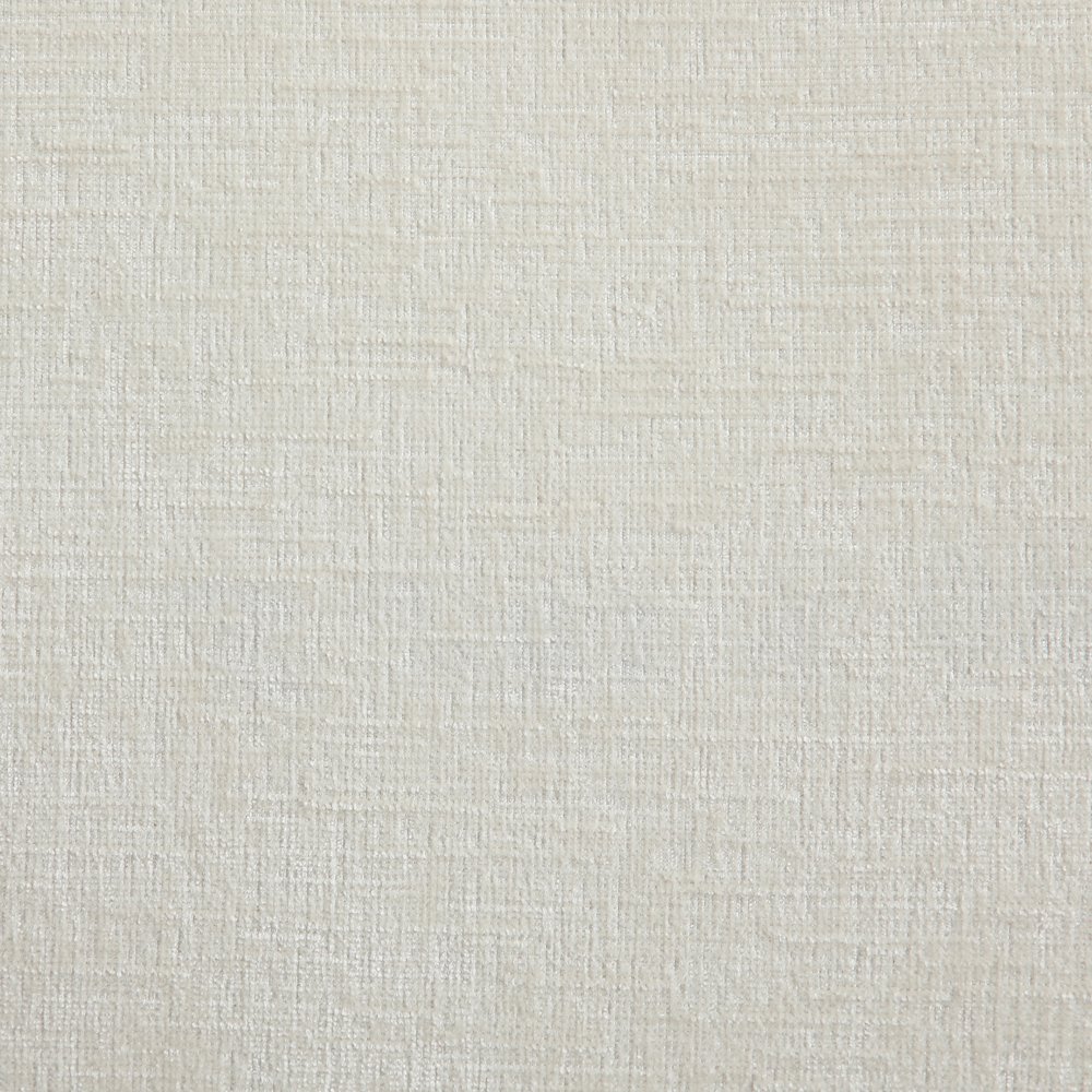 Adam Cream Chenille Fabric King Bed. Picture 7