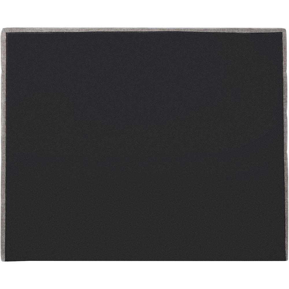 Adam Grey Chenille Fabric Full Bed. Picture 4