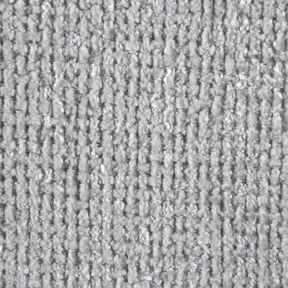 Myles Grey Chenille Fabric Twin Trundle Bed. Picture 6