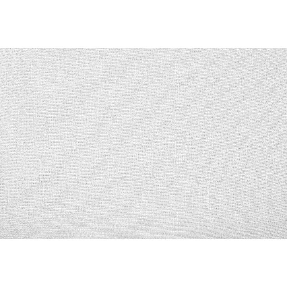 Kendall White Linen Textured Fabric Upholstered Full Bed. Picture 10