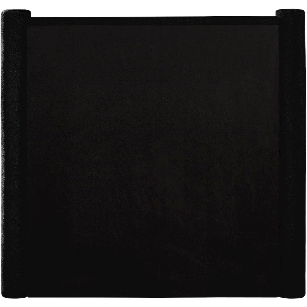 Elias Black Velvet Twin Bed. Picture 5