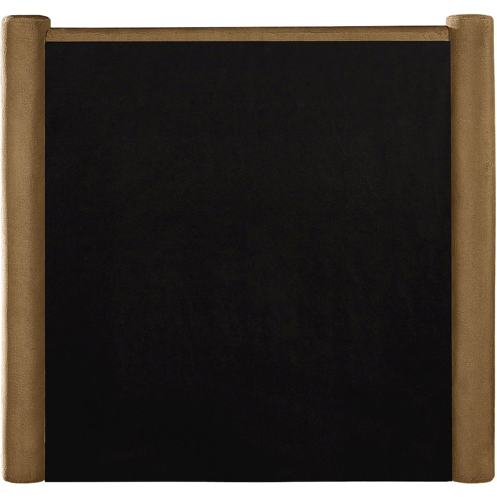 Elias Saddle Velvet Twin Bed. Picture 5