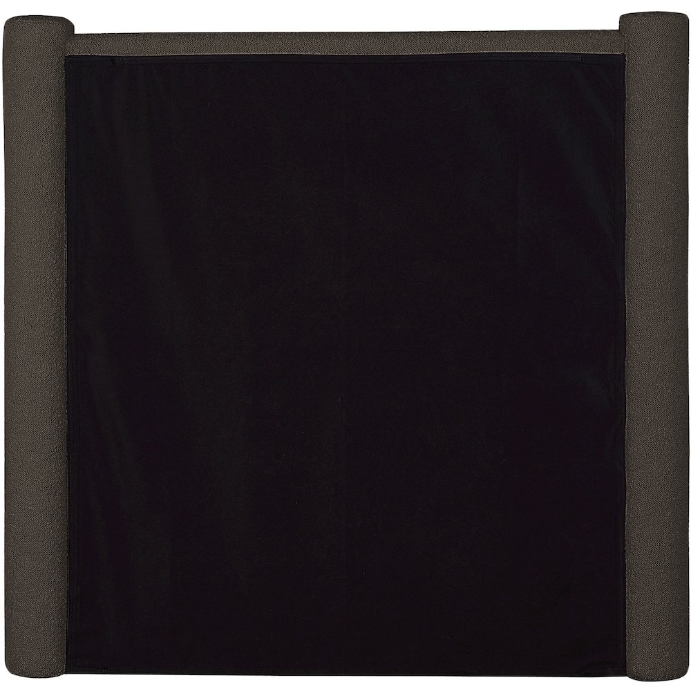 Elias Brown Boucle Fabric Twin Bed. Picture 5