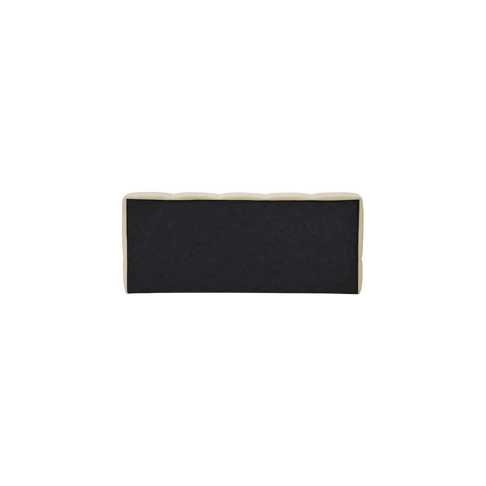 Carlin Beige Chenille Fabric King Bed. Picture 4