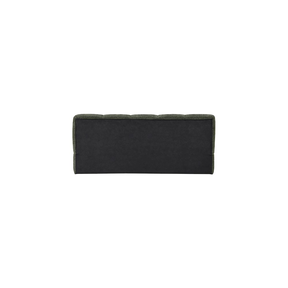 Carlin Olive Chenille Fabric King Bed. Picture 4