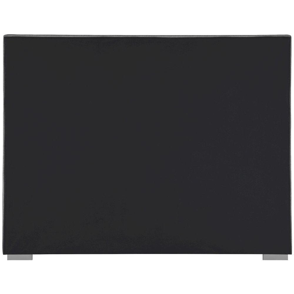 Crosby Grey Linen Textured Fabric King Bed. Picture 11