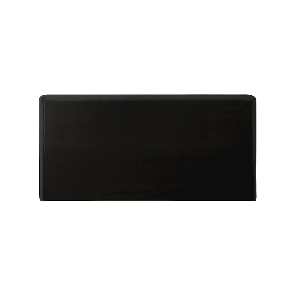 Dane Black Teddy Fabric King Bed. Picture 5