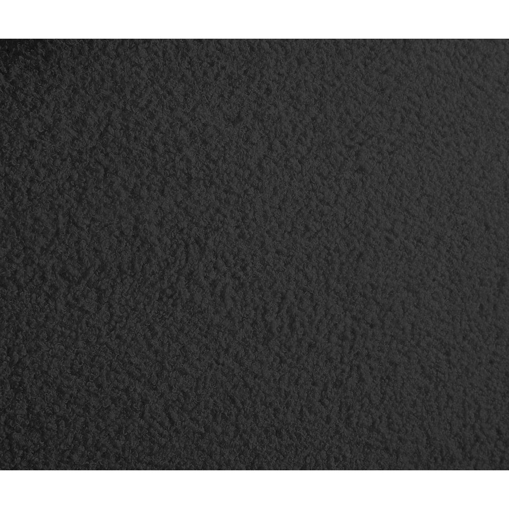Dane Black Teddy Fabric King Bed. Picture 6