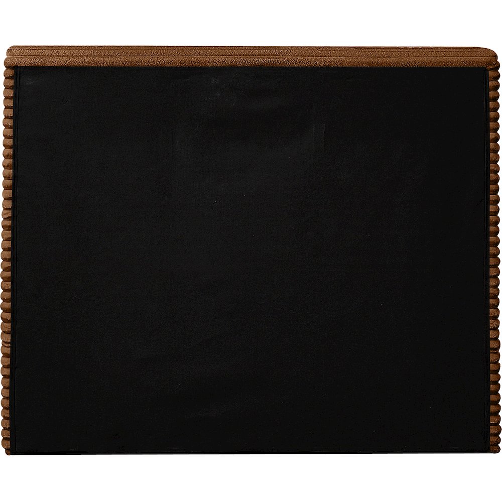 Dexter Saddle Corduroy Fabric Twin Bed. Picture 4