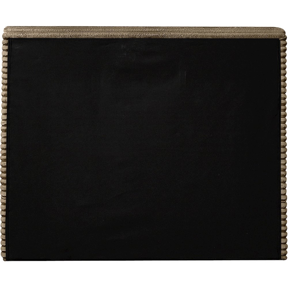 Dexter Taupe Corduroy Fabric Twin Bed. Picture 4