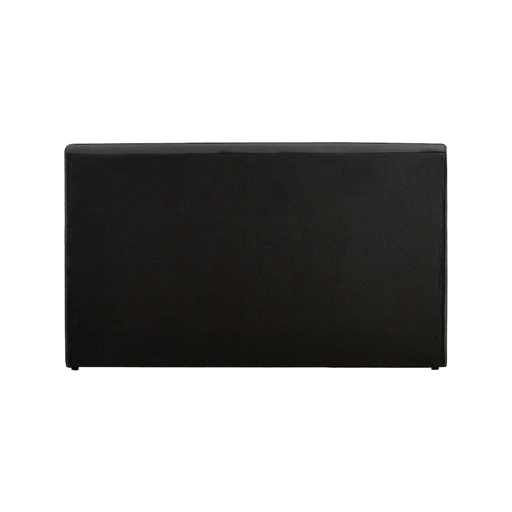 Dorian Black Velvet King Bed. Picture 4