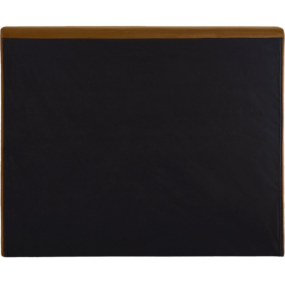Dorian Saddle Velvet Twin Bed. Picture 4