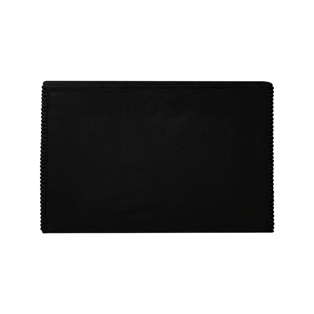 Drew Black Corduroy Fabric Twin Bed. Picture 4