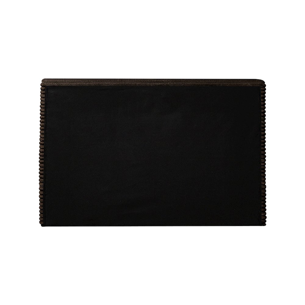 Drew Brown Corduroy Fabric Twin Bed. Picture 4