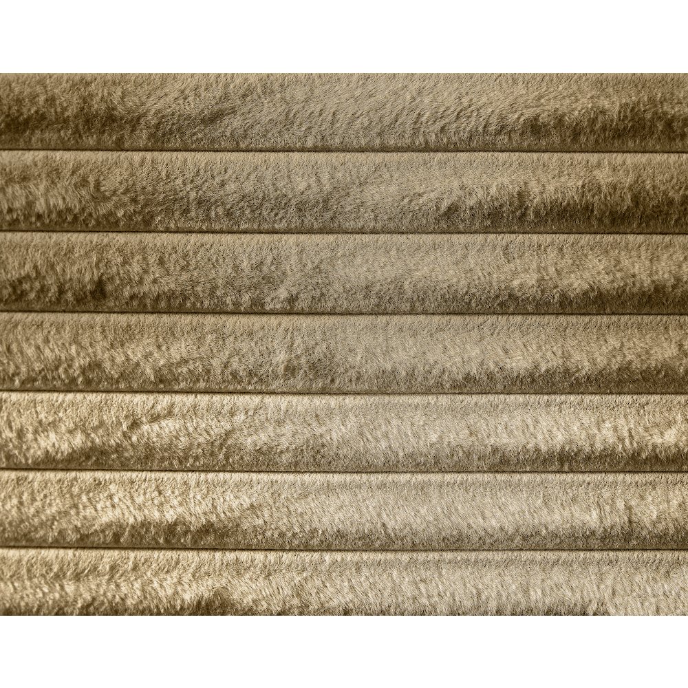 Drew Camel Corduroy Fabric King Bed. Picture 5