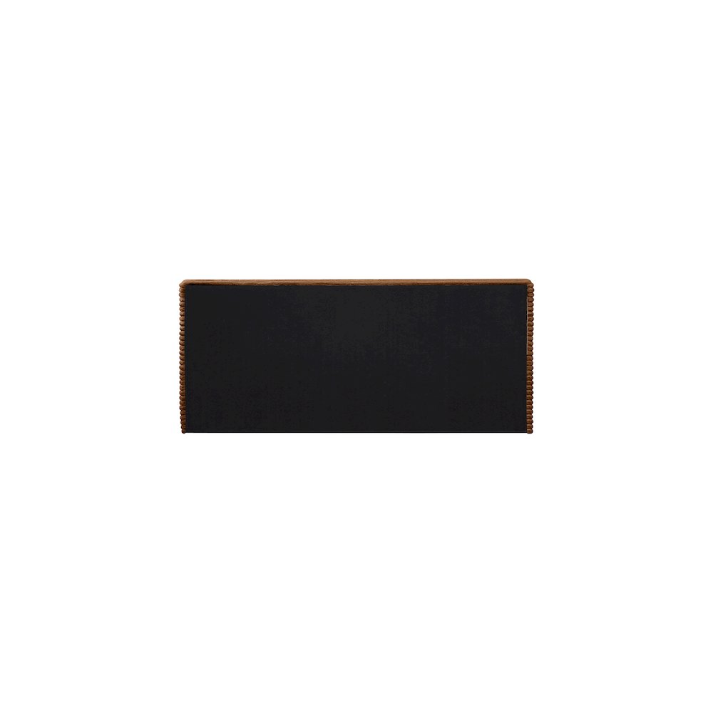 Drew Saddle Corduroy Fabric Queen Bed. Picture 4