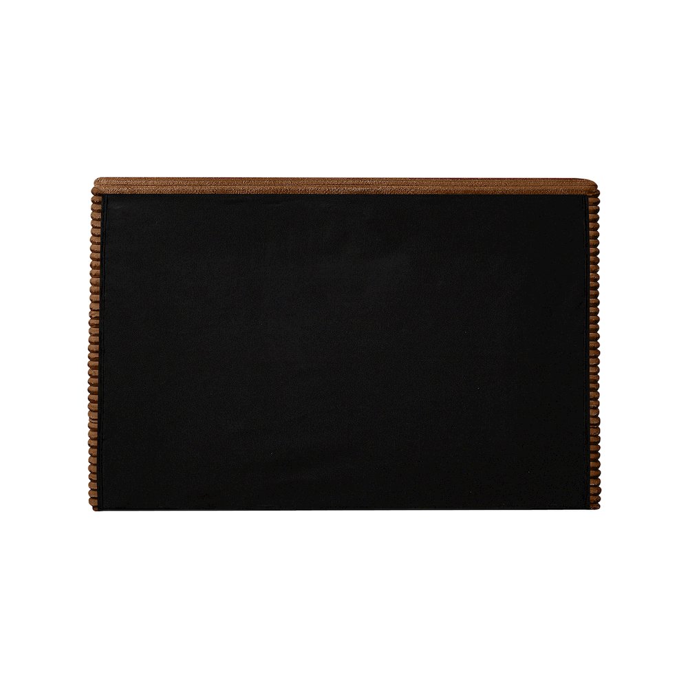 Drew Saddle Corduroy Fabric Twin Bed. Picture 4